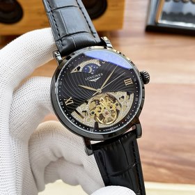 Элегантные мужские часы Longines с впечатляющим ажурным дизайном