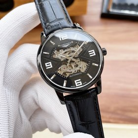 Элегантные мужские часы Longines с впечатляющим ажурным дизайном