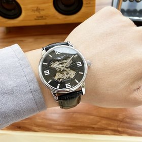 Элегантные мужские часы Longines с впечатляющим ажурным дизайном 