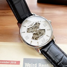 Элегантные мужские часы Longines с впечатляющим ажурным дизайном 