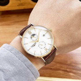 Элегантные мужские часы Longines с четырьмя стрелками указателем