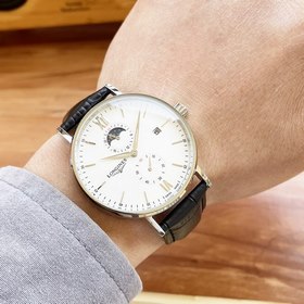 Элегантные мужские часы Longines с четырьмя стрелками указателем 
