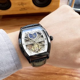 Элегантные мужские часы Longines с впечатляющим ажурным дизайном 