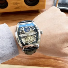 Элегантные мужские часы Longines с впечатляющим ажурным дизайном 