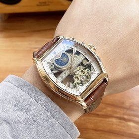 Элегантные мужские часы Longines с впечатляющим ажурным дизайном 
