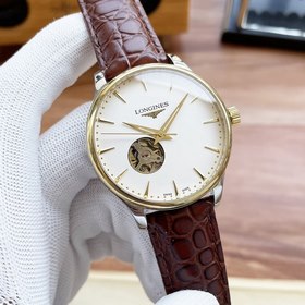 Элегантные мужские часы Longines с классическим большим циферблат