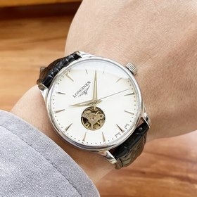 Элегантные мужские часы Longines с классическим большим циферблат