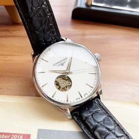 Элегантные мужские часы Longines с классическим большим циферблат