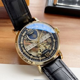 Longines, высококачественные мужские часы с впечатляющим ажурным