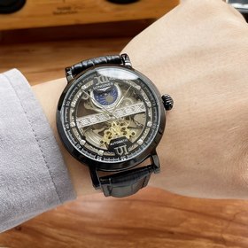 Longines, высококачественные мужские часы с впечатляющим ажурным 