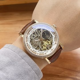 Longines, изысканные мужские часы с впечатляющим ажурным дизайном