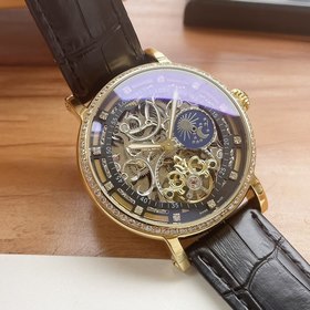 Longines, изысканные мужские часы с впечатляющим ажурным дизайном