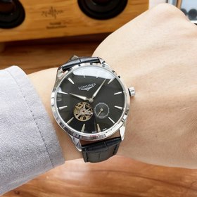 Элегантные мужские часы Longines с классическим двухстрелочным ме