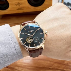 Элегантные мужские часы Longines с классическим двухстрелочным ме