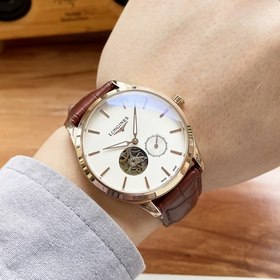 Элегантные мужские часы Longines с классическим двухстрелочным ме