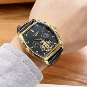 Longines, высококачественные мужские часы с большим маятником и л
