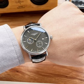 Элегантные мужские часы Longines с четырьмя стрелками указателем 