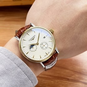 Элегантные мужские часы Longines с четырьмя стрелками указателем 