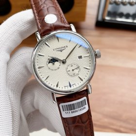 Элегантные мужские часы Longines с четырьмя стрелками указателем 