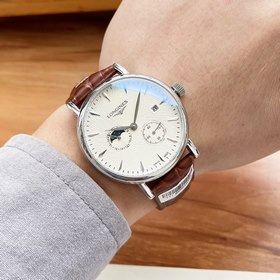 Элегантные мужские часы Longines с четырьмя стрелками указателем 