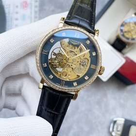 Longines, изысканные мужские часы с впечатляющим ажурным дизайном