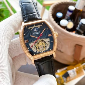 Longines, изысканные мужские часы с впечатляющим ажурным дизайном