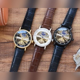 Longines Элитные мужские часы Скелетонизированные часы Ремешок 