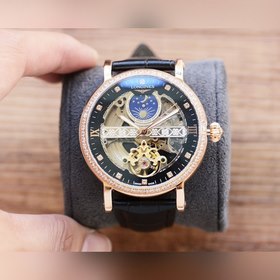 Longines Элитные мужские часы Скелетонизированные часы Ремешок 