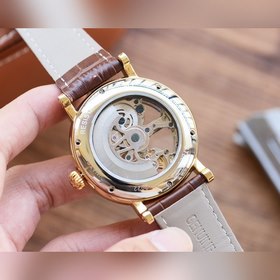 Longines Элитные мужские часы Скелетонизированные часы Ремешок 