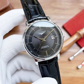 Longines Элитные мужские часы с тремя стрелками Ремешок ： ремешок