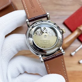 Longines Элитные мужские часы с тремя стрелками Ремешок ： ремешок