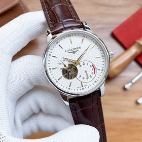 Longines Элитные мужские часы Часы с колесом Ремешок ： ремешок и