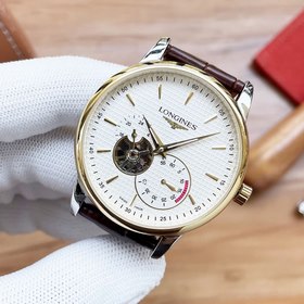 Longines Элитные мужские часы Часы с колесом Ремешок ： ремешок и