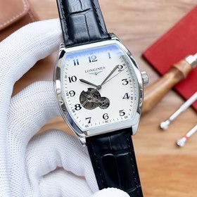 Longines с боковым колесом Ремешок ： 316 нержавеющая сталь/кожа 【