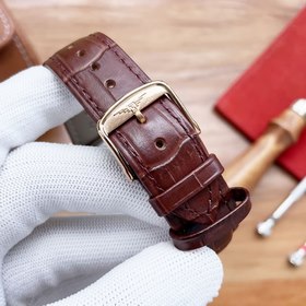 Longines с боковым колесом Ремешок ： 316 нержавеющая сталь/кожа 【