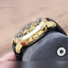 Longines Элитные мужские часы Скелетонизированные часы Ремешок 