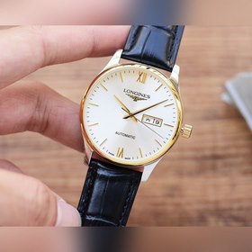 Longines Элитные мужские часы Часы с тремя стрелками Ремешок ： 