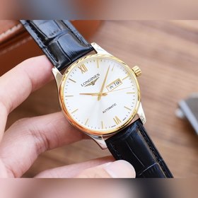Longines Элитные мужские часы Часы с тремя стрелками Ремешок ： 
