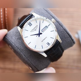 Longines Элитные мужские часы Часы с тремя стрелками Ремешок ： 