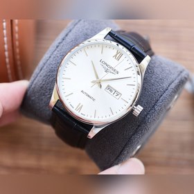 Longines Элитные мужские часы Часы с тремя стрелками Ремешок ： 