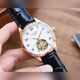 Longines Часы с колесом Flywheel Элитные мужские часы Ремешок ： 