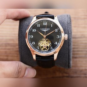 Longines Часы с колесом Flywheel Элитные мужские часы Ремешок ： 
