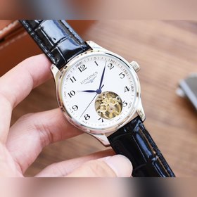Longines Часы с колесом Flywheel Элитные мужские часы Ремешок ： 