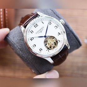 Longines Часы с колесом Flywheel Элитные мужские часы Ремешок ： 