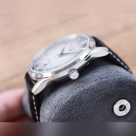 Longines Элитные мужские часы с тремя стрелками, лаконичный диза