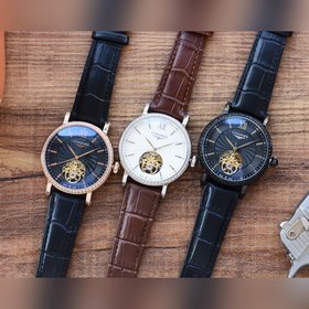 Часы Longines Flywheel. Элегантные мужские часы Ремешок ： ремешок
