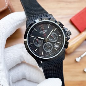 Longines - шестистрелочный мужской хронограф с кварцевым механизм