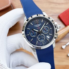 Longines - шестистрелочный мужской хронограф с кварцевым механизм