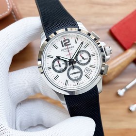 Longines - шестистрелочный мужской хронограф с кварцевым механизм