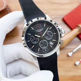 Longines - шестистрелочный мужской хронограф с кварцевым механизм